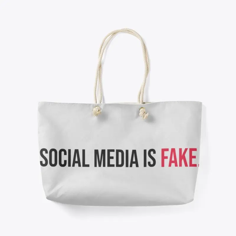 Social Media Is Fake Apparel